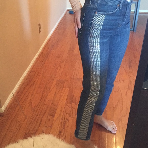 Topshop Moto mid rise jeans. Size fit 25 - Picture 5 of 12